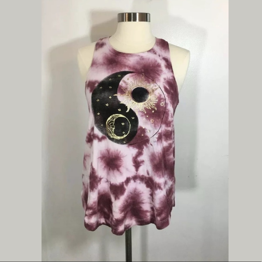 Fifth Sun Tye Dye Yoga Tank Top